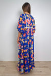 Royal Blue Floral
