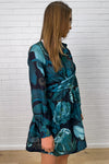 Teal Print