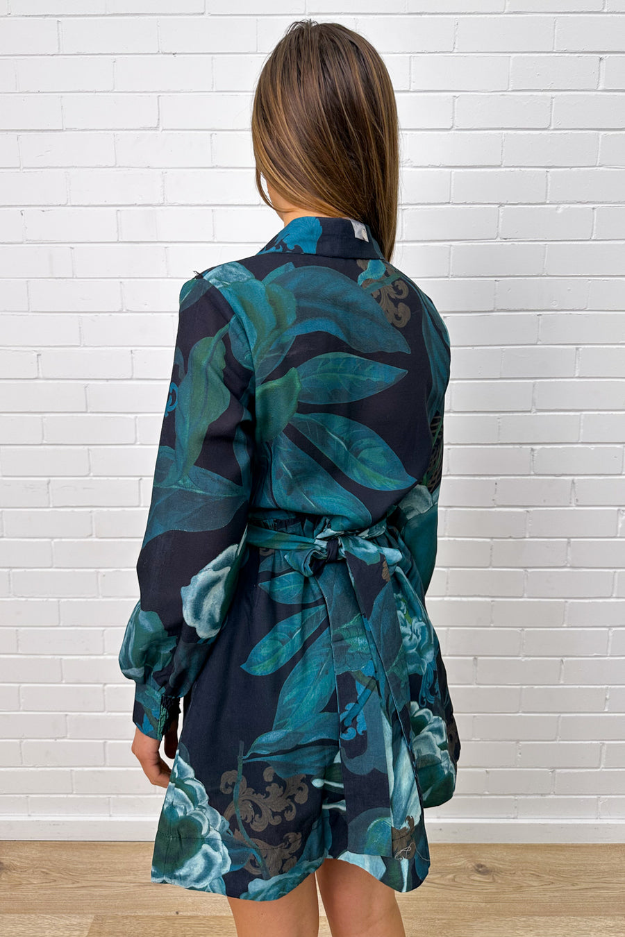 Teal Print
