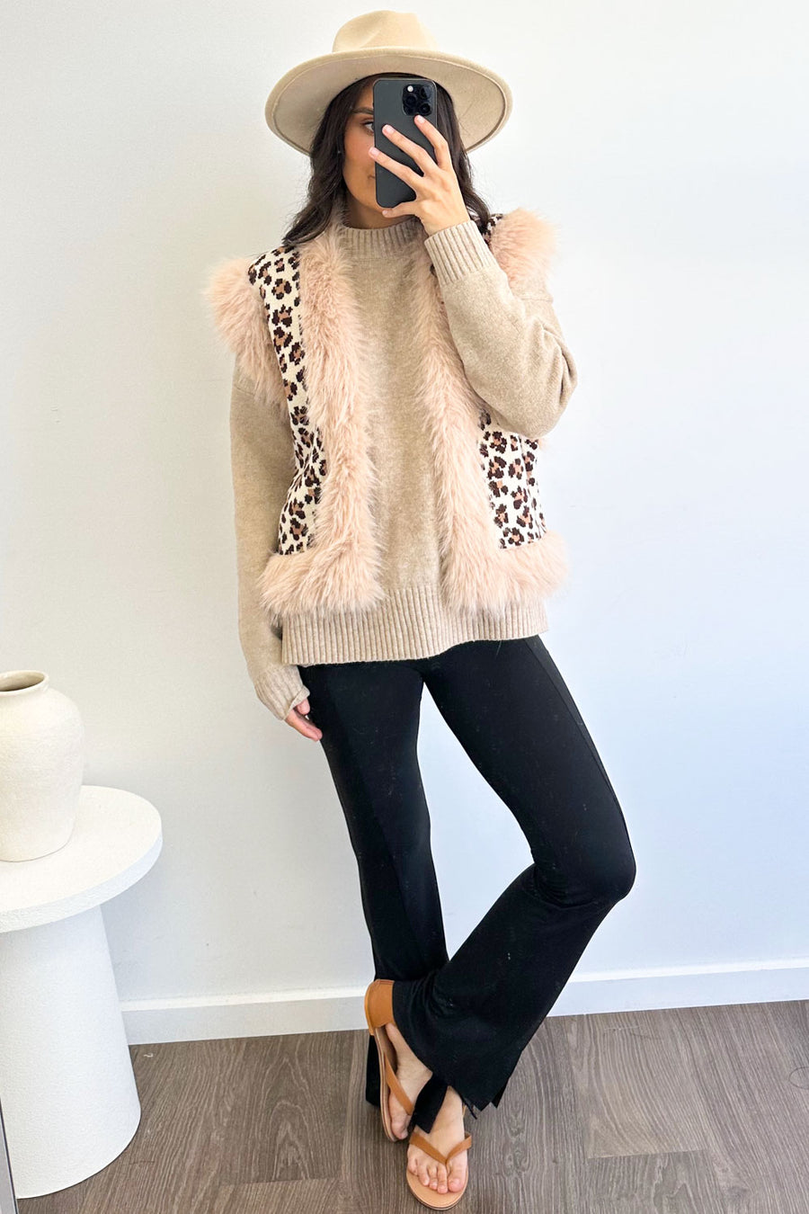 Cream Leopard