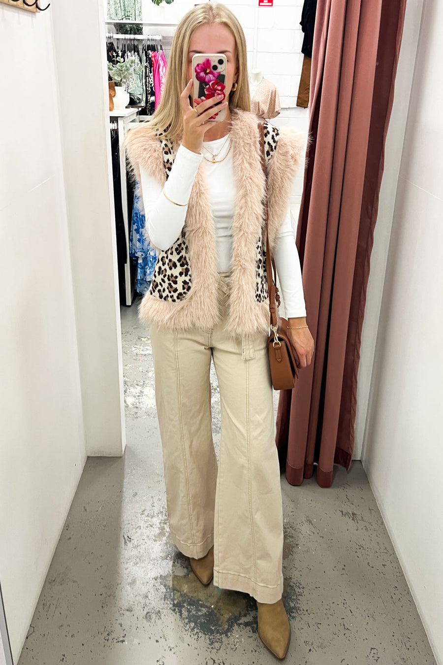 Cream Leopard