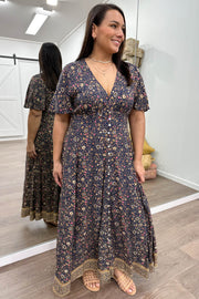 Navy Floral