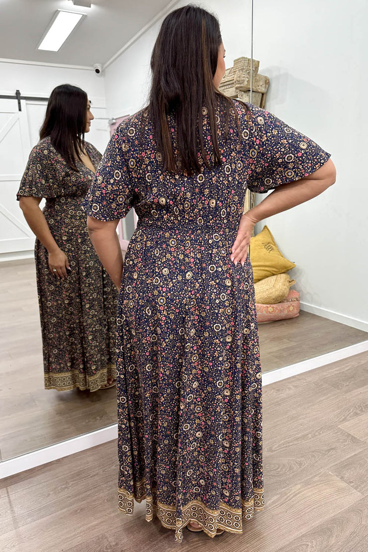 Navy Floral