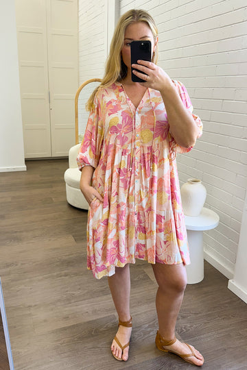 Pink Floral: ebba