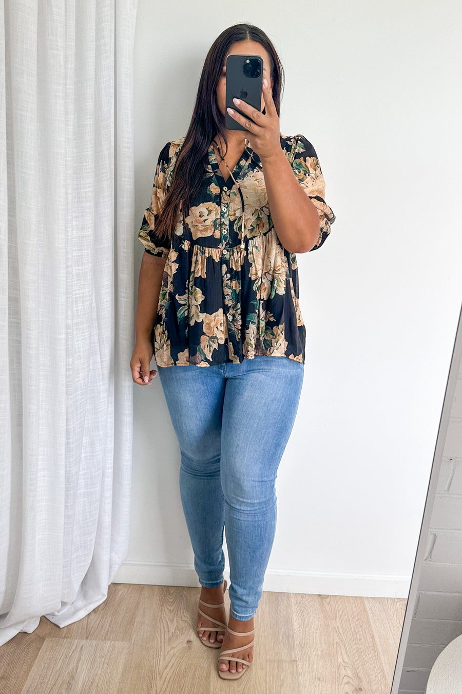 Black Floral