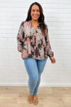 Chocolate Paisley