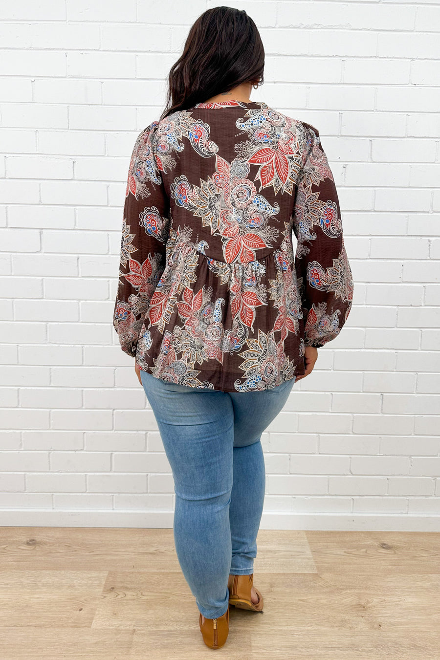 Chocolate Paisley