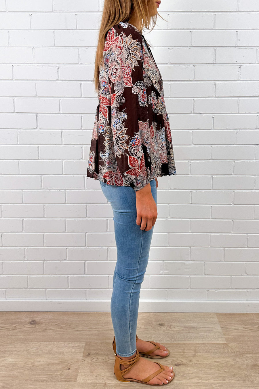 Chocolate Paisley