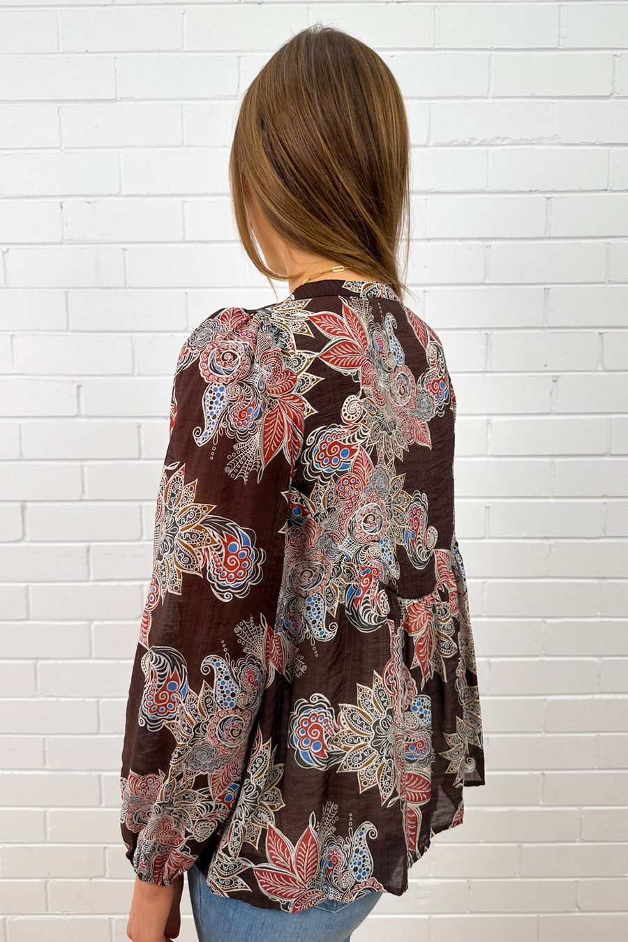 Chocolate Paisley