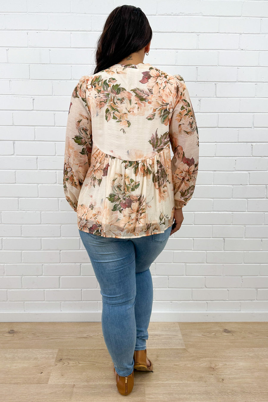 Peach Floral