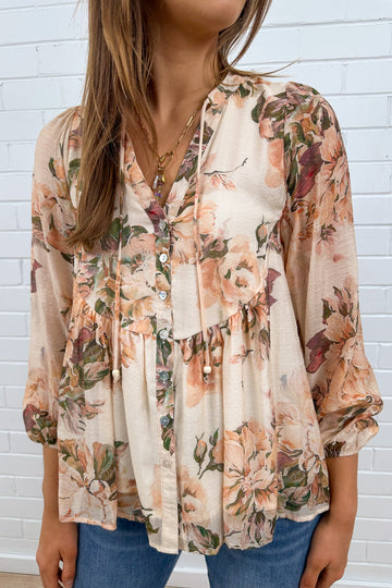 Peach Floral: eve