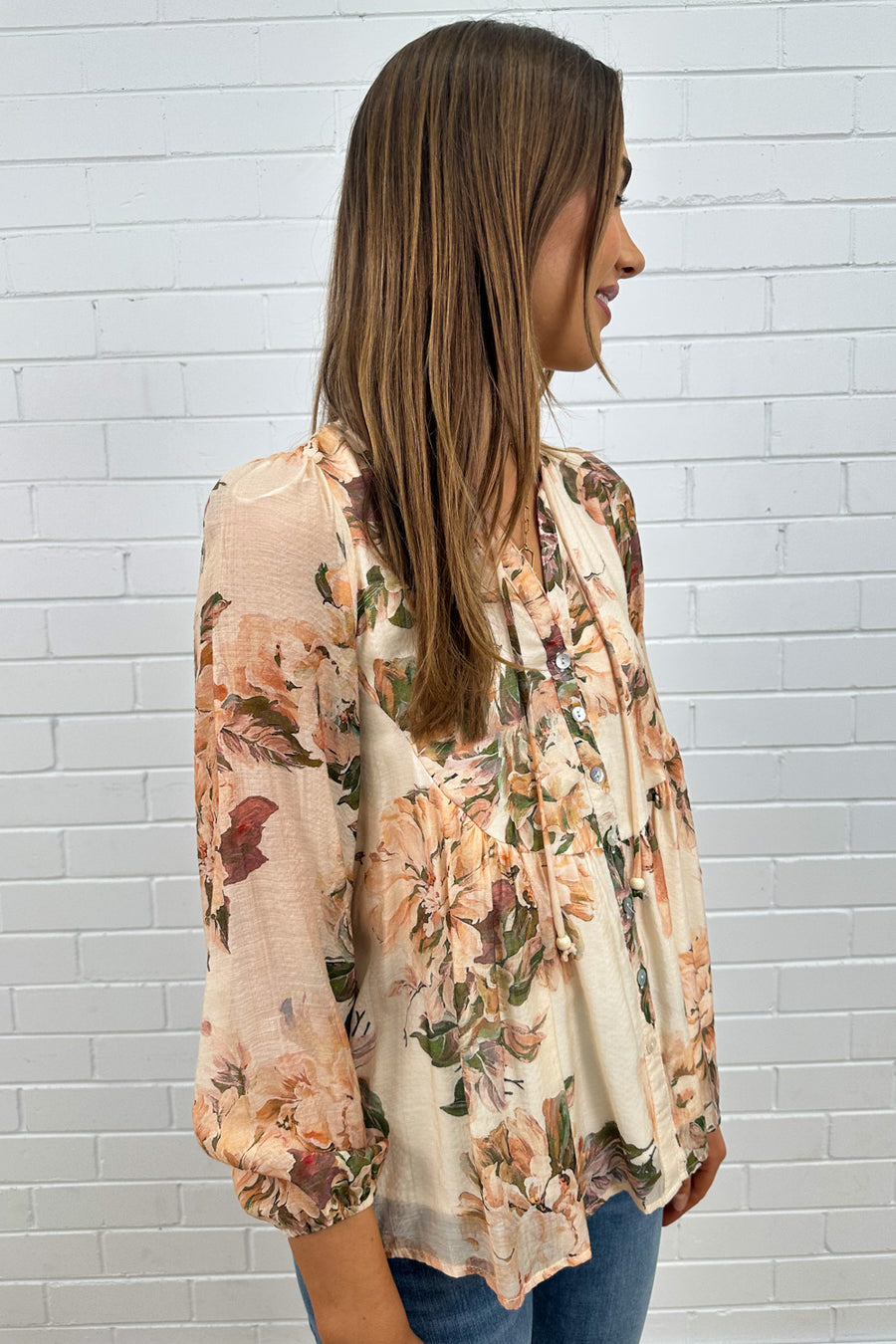 Peach Floral