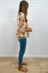 Peach Floral