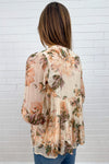 Peach Floral