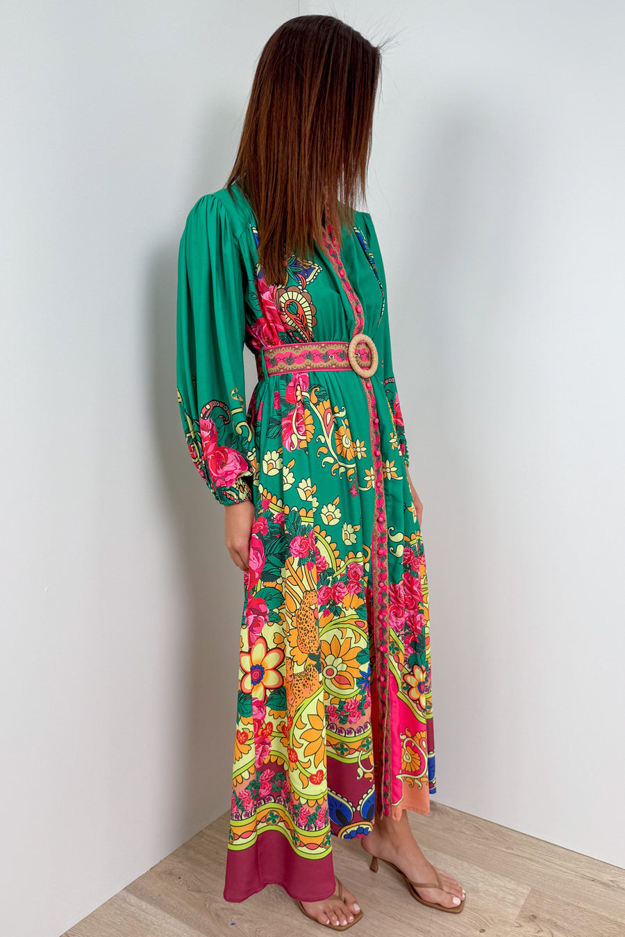 Teal Floral