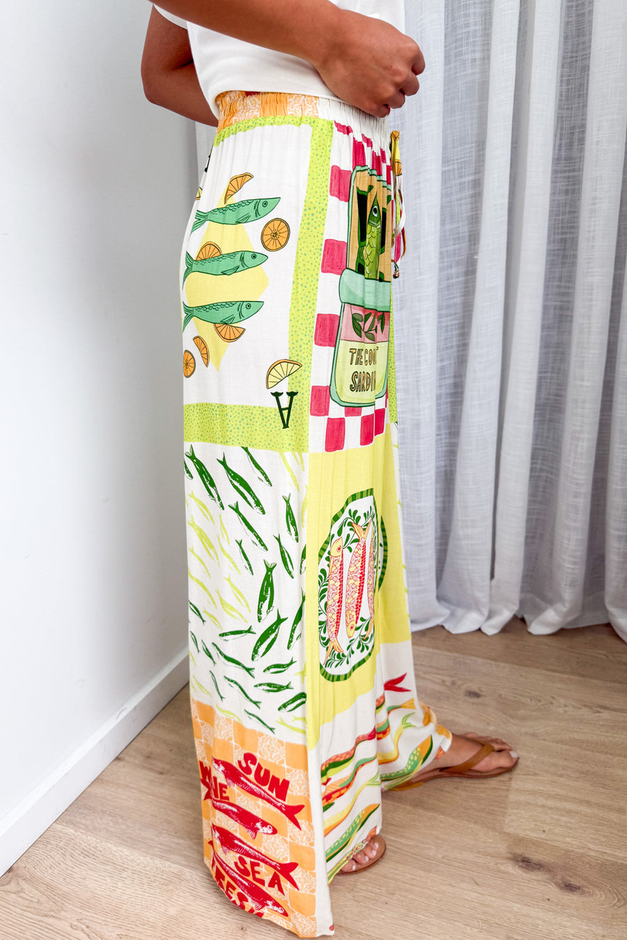 Chartreuse Multi Print