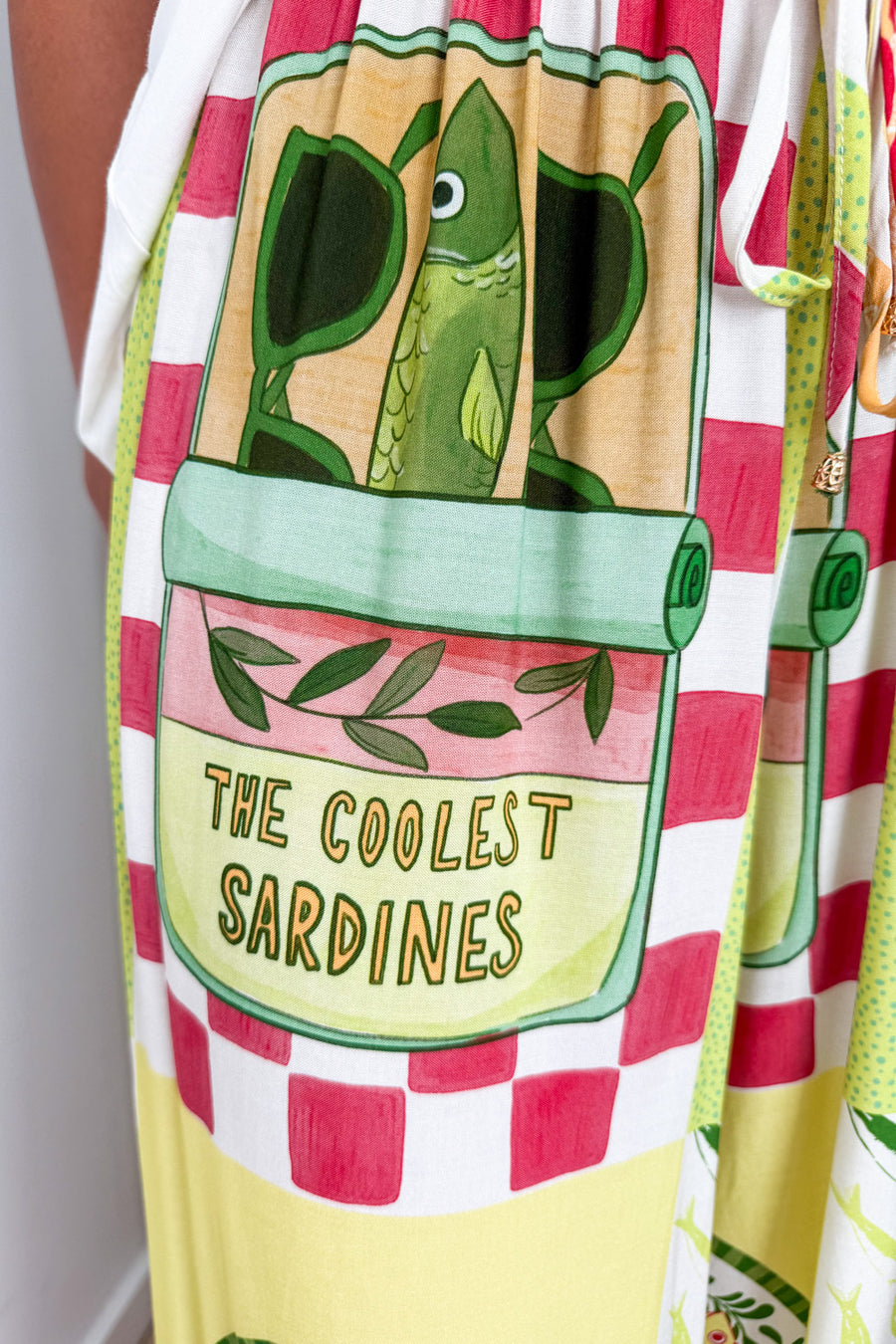 Chartreuse Multi Print