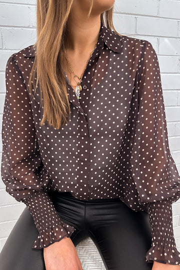 Chocolate Polka Dot: eve