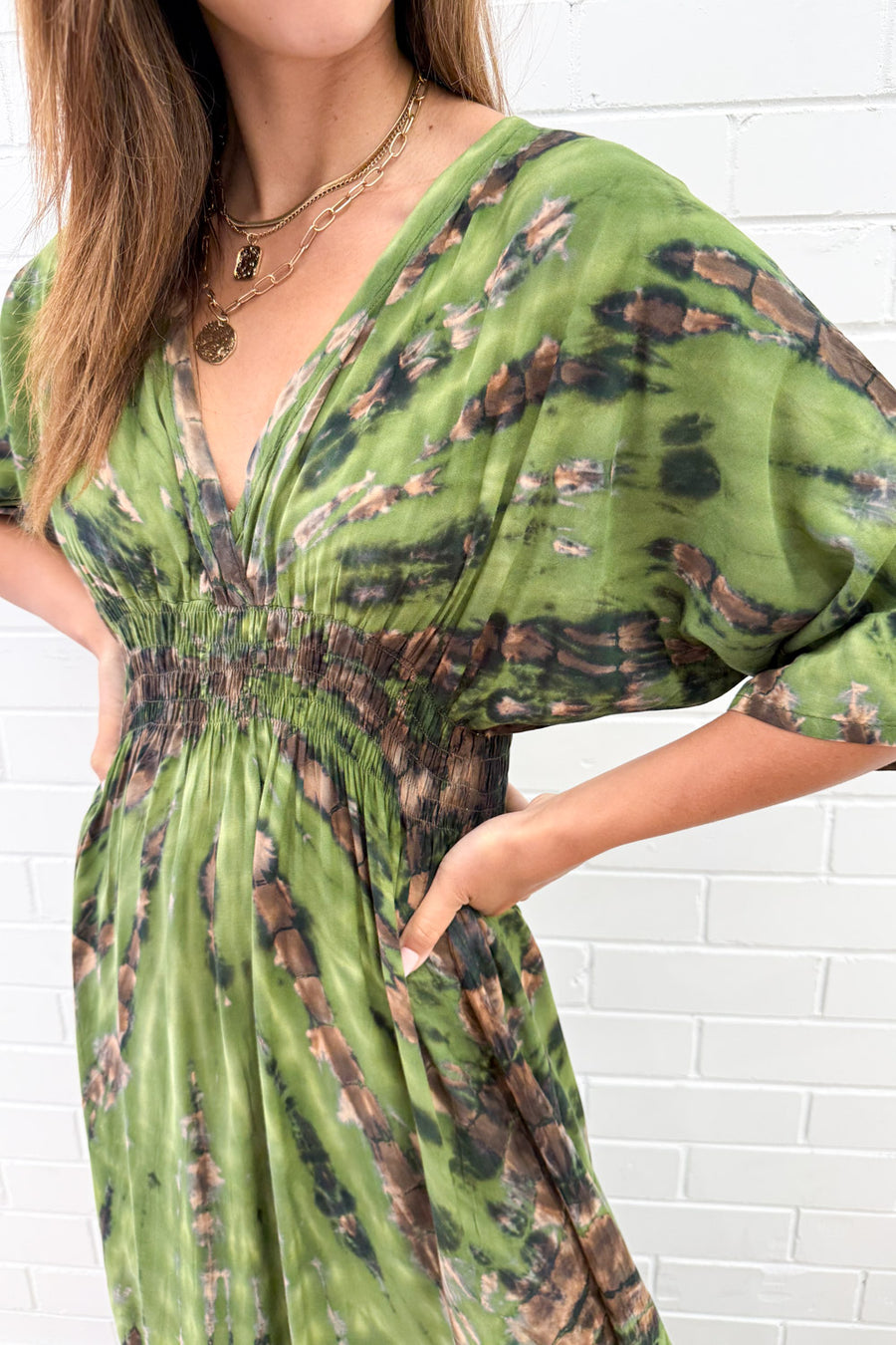 Green Tie Dye