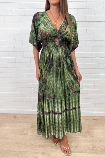 Green Tie Dye: taylor