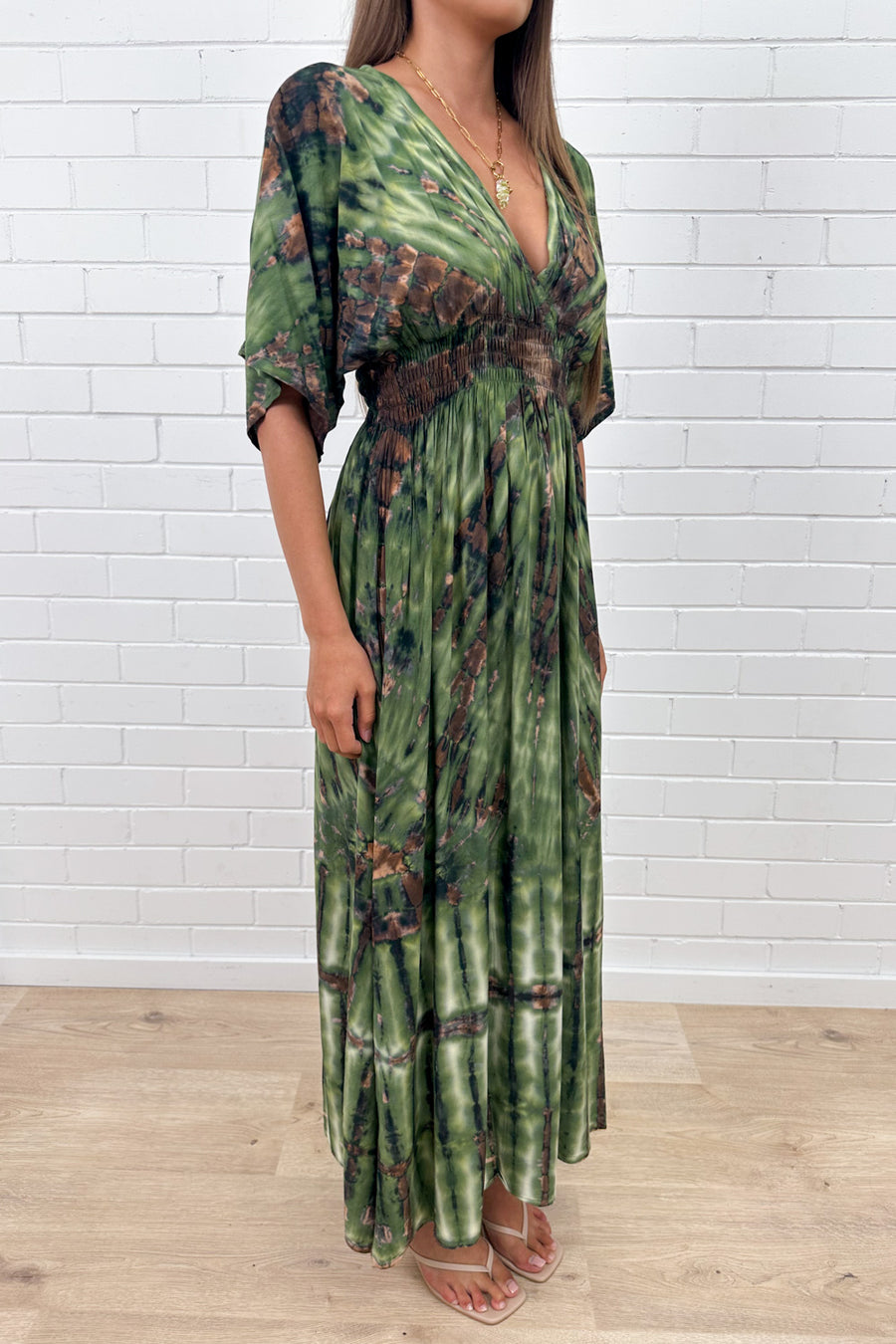 Green Tie Dye