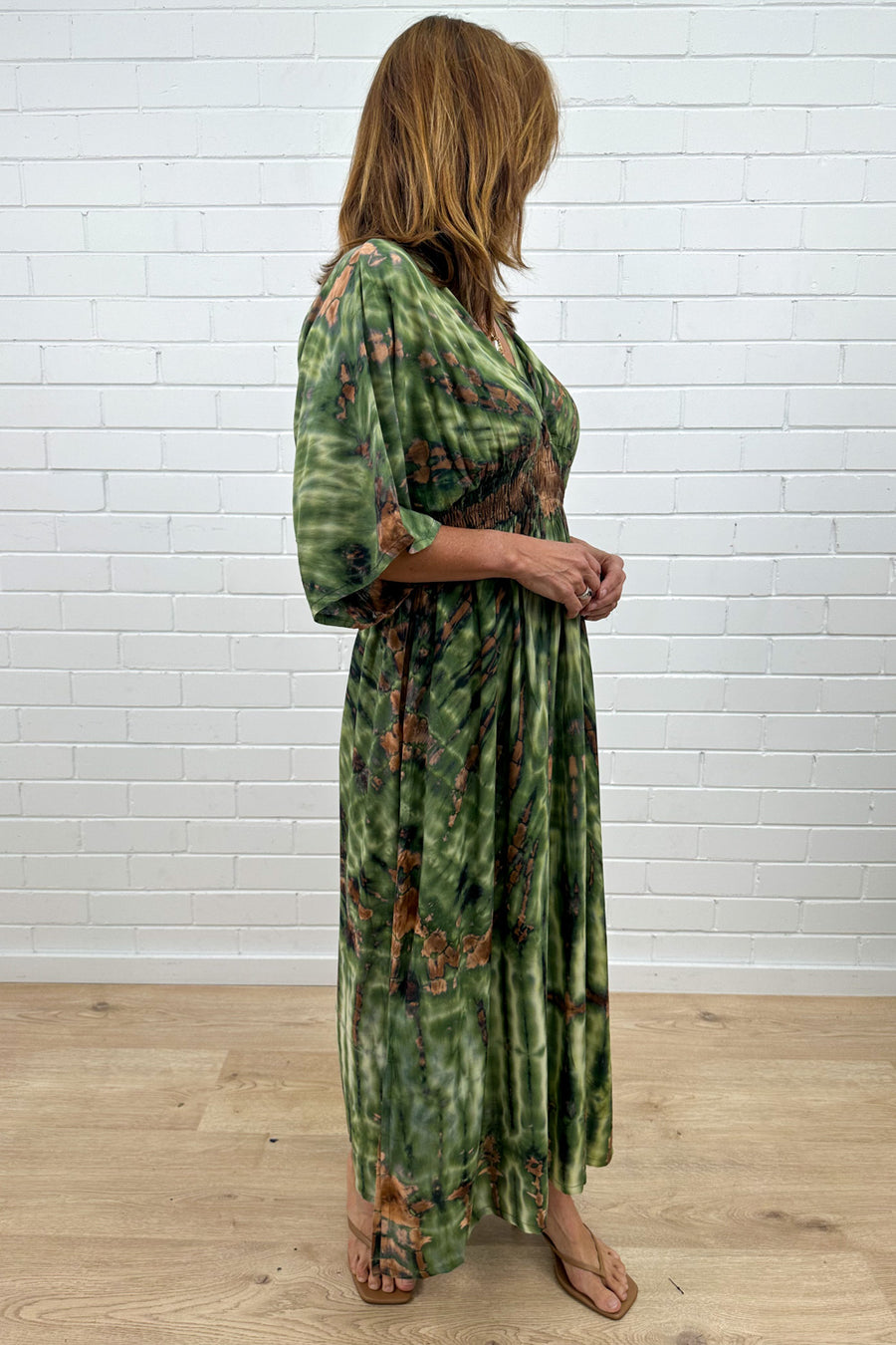 Green Tie Dye