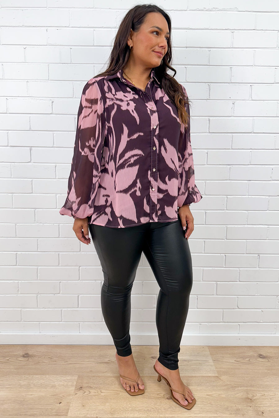 Wine Blush Floral