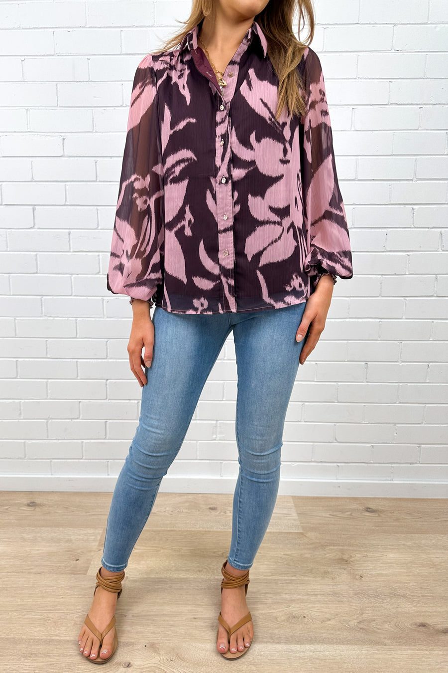 Wine Blush Floral