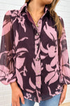 Wine Blush Floral