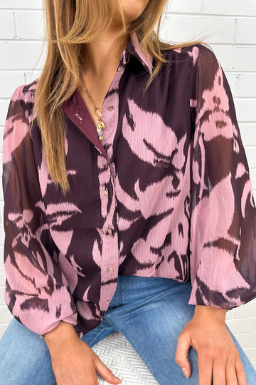 Wine Blush Floral: eve