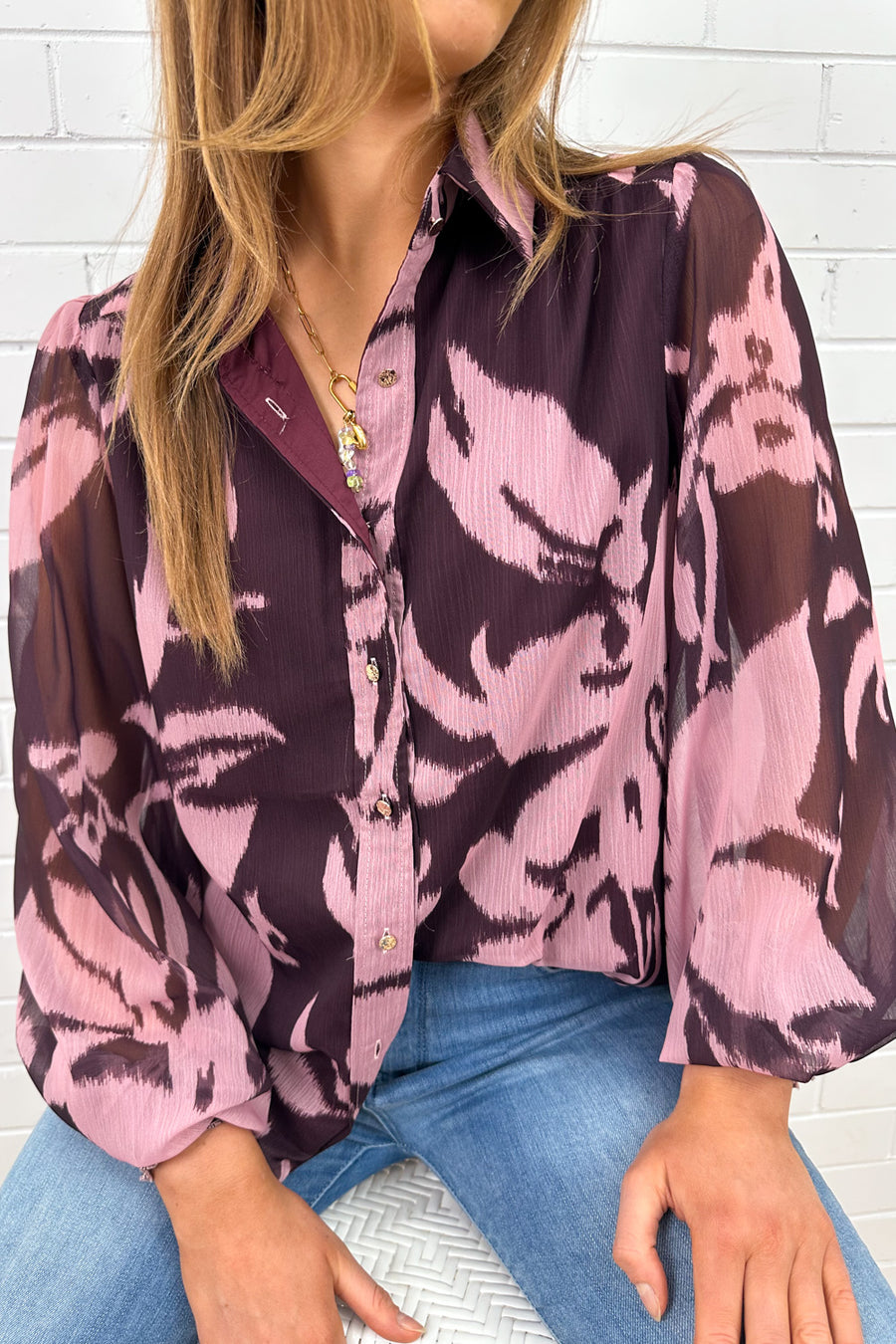 Wine Blush Floral