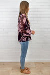 Wine Blush Floral
