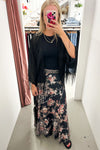 Black Floral