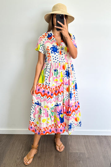 Pink Blue Print: kym