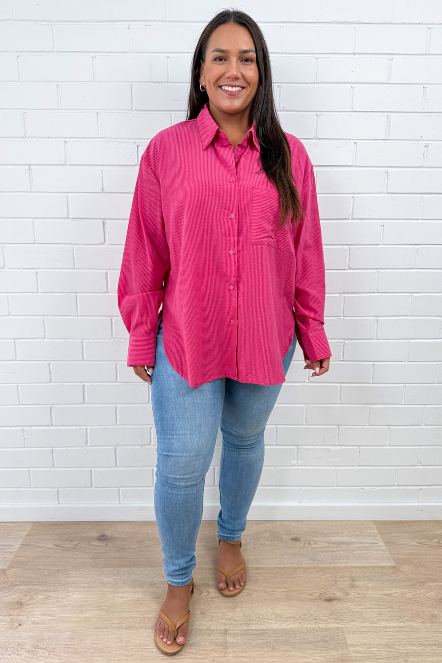 Fuchsia Stripe