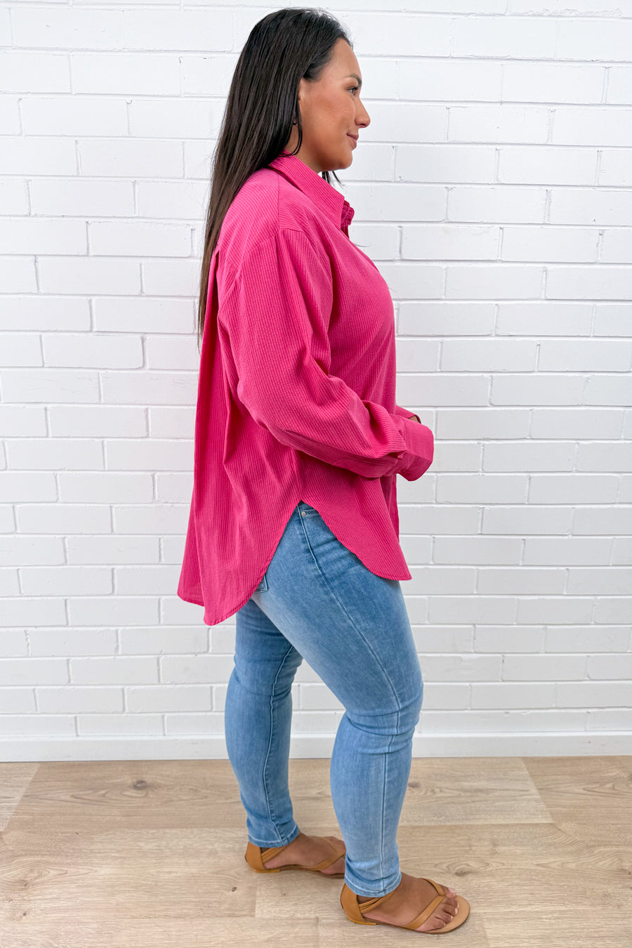 Fuchsia Stripe
