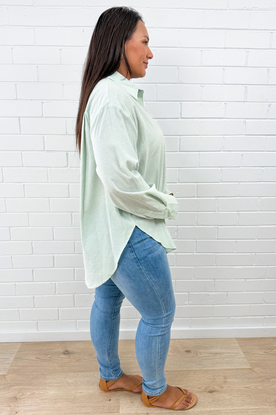 Mint Stripe