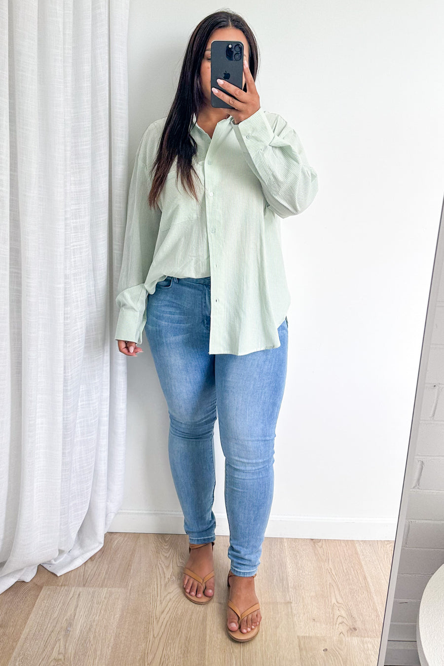 Mint Stripe