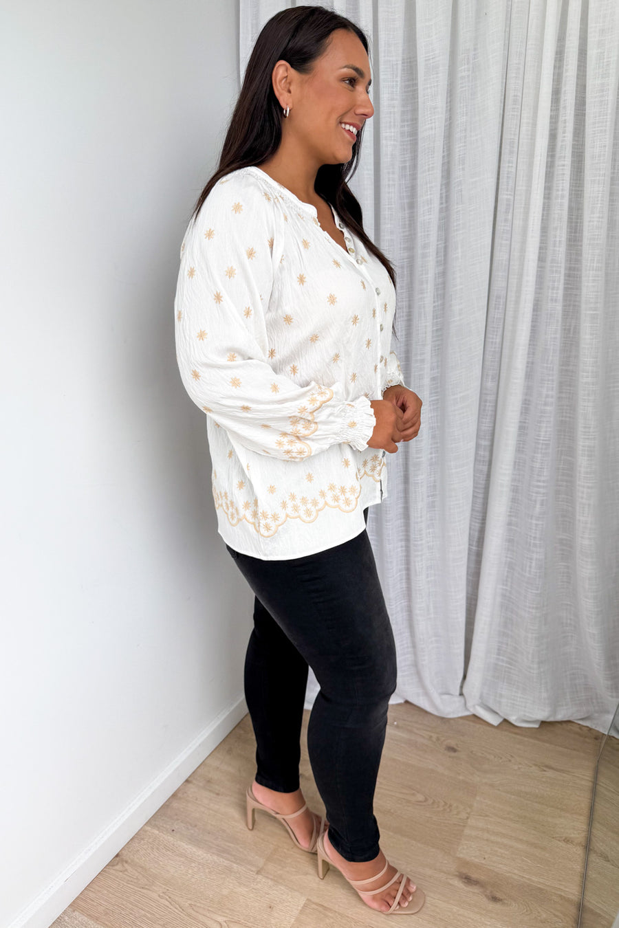 White Tan Boho