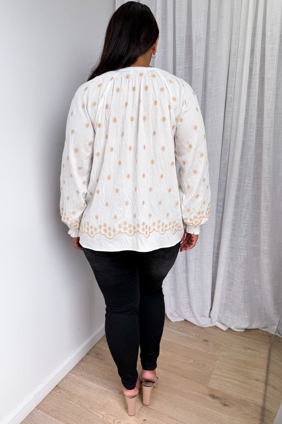 White Tan Boho