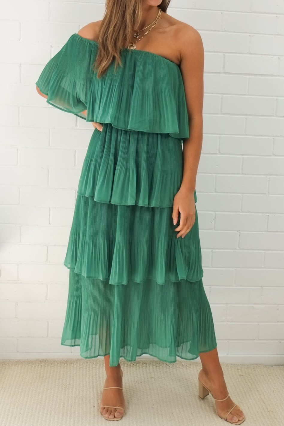 Stella Wine Wrap Summer Dress
