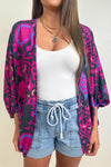 Charcoal Fuchsia