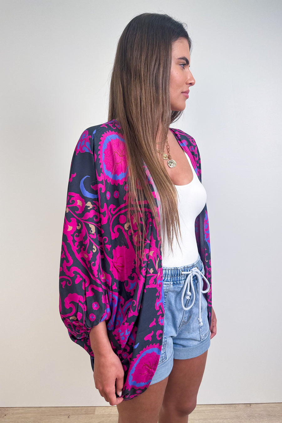Charcoal Fuchsia