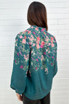 Teal Floral