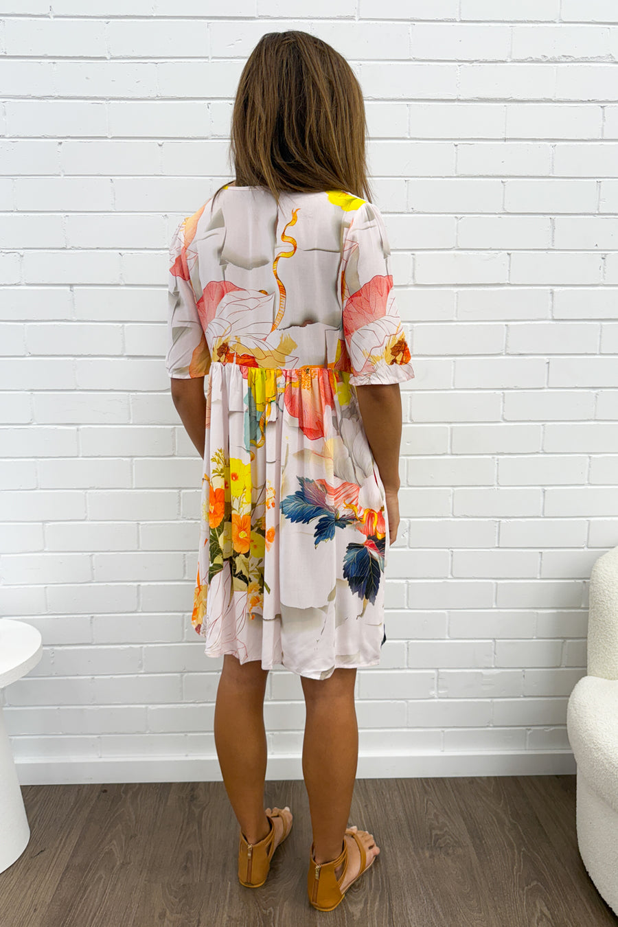 Orange Floral