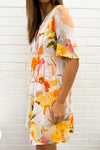 Orange Floral