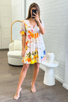 Orange Floral