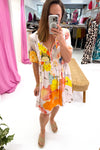 Orange Floral