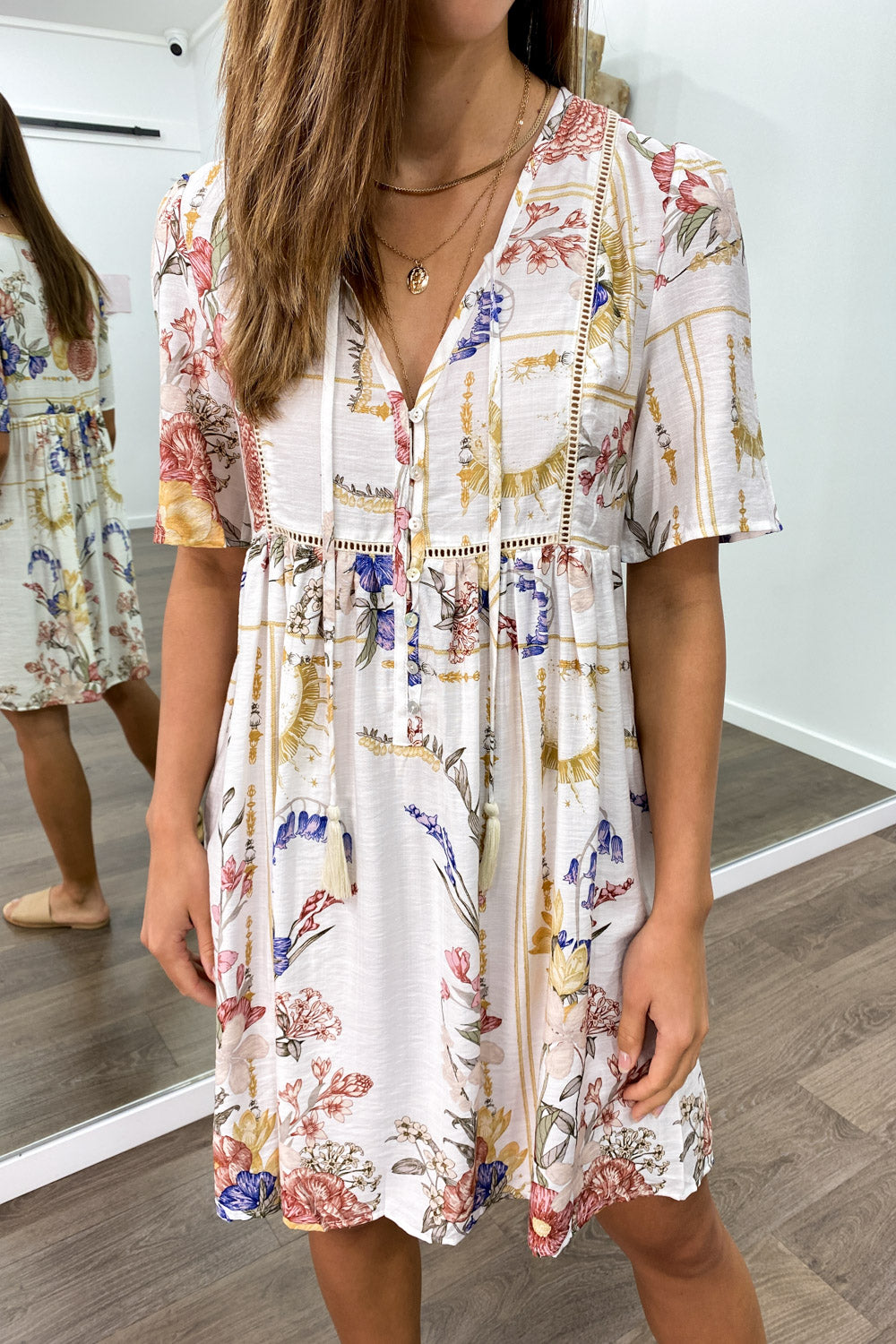 Sunday Print Dress Vine Apparel