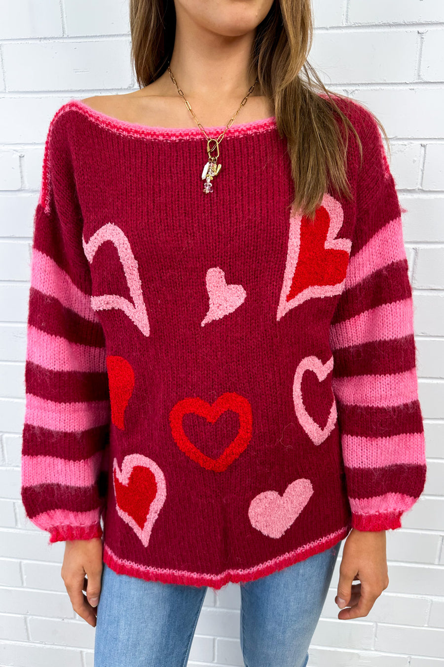 Pink Red Heart
